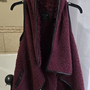 Love Tree Maroon Vest